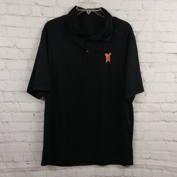 Nike Other - Nike Dry Fit Men Black Polo Shirt Size L